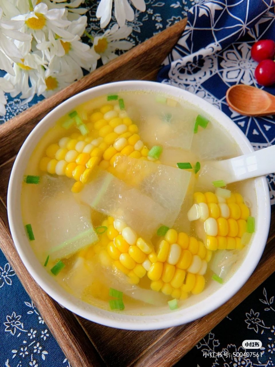 冬瓜玉米汤