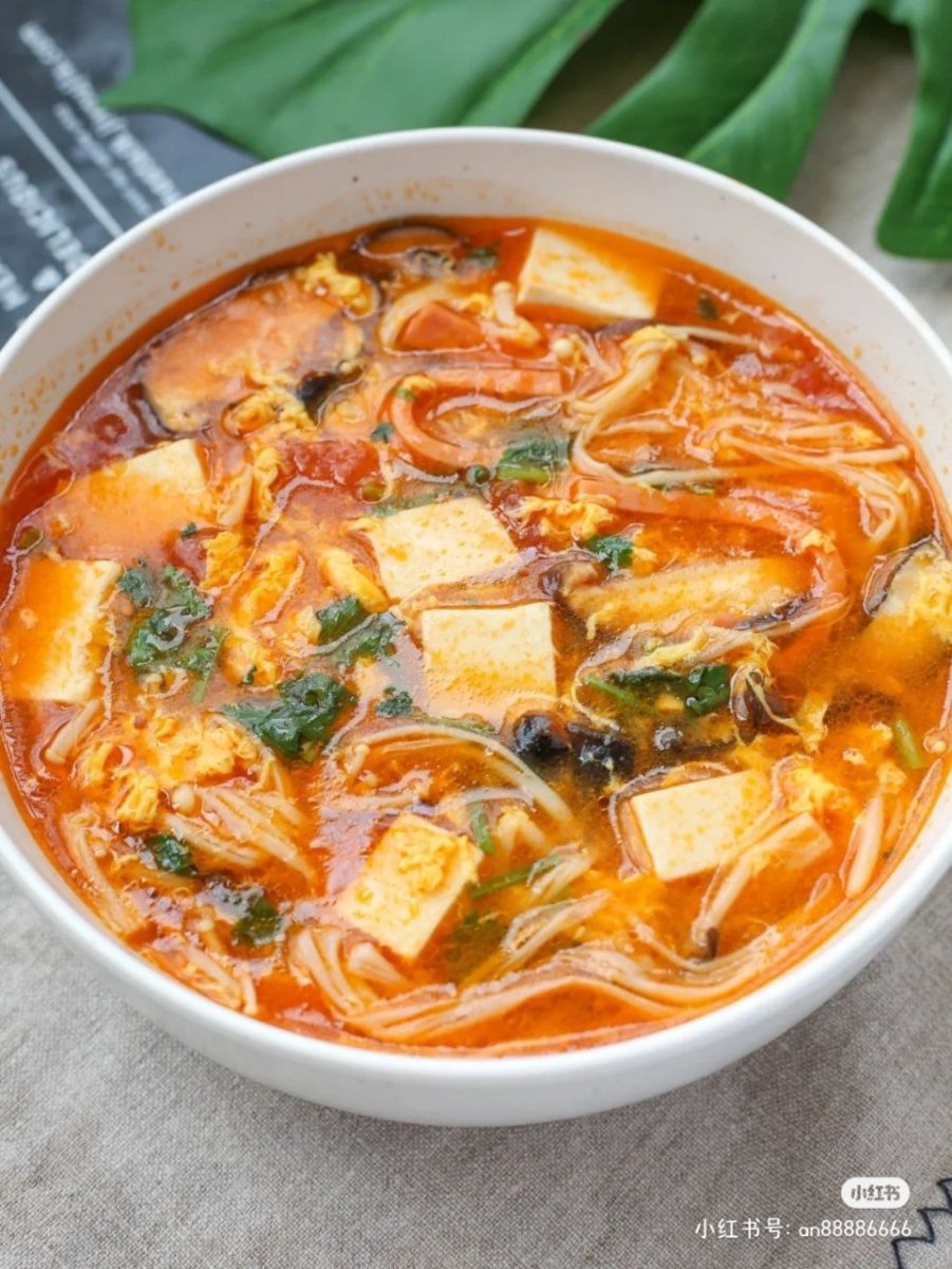 酸爽杂锦汤(关晓彤同款)