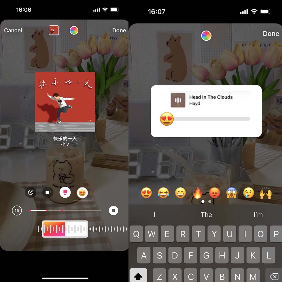 instagram music