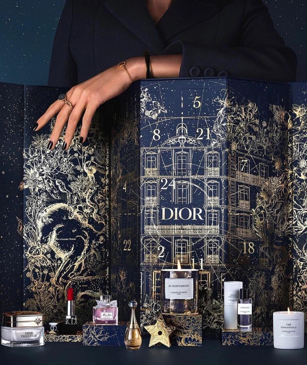 dior 圣诞倒数日历