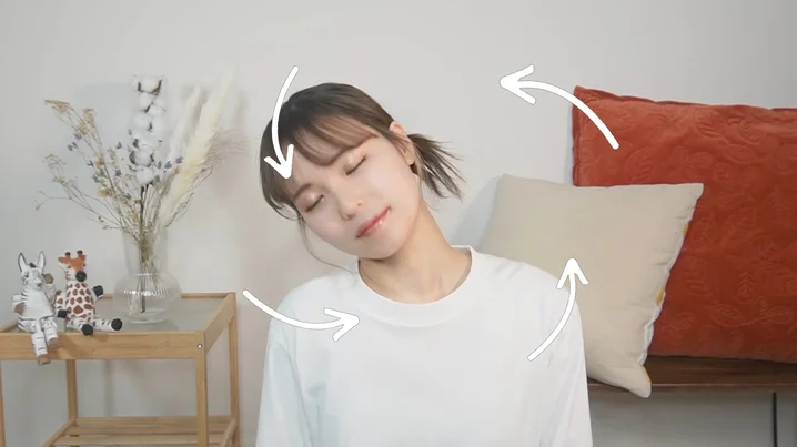 Step 1、转动颈部