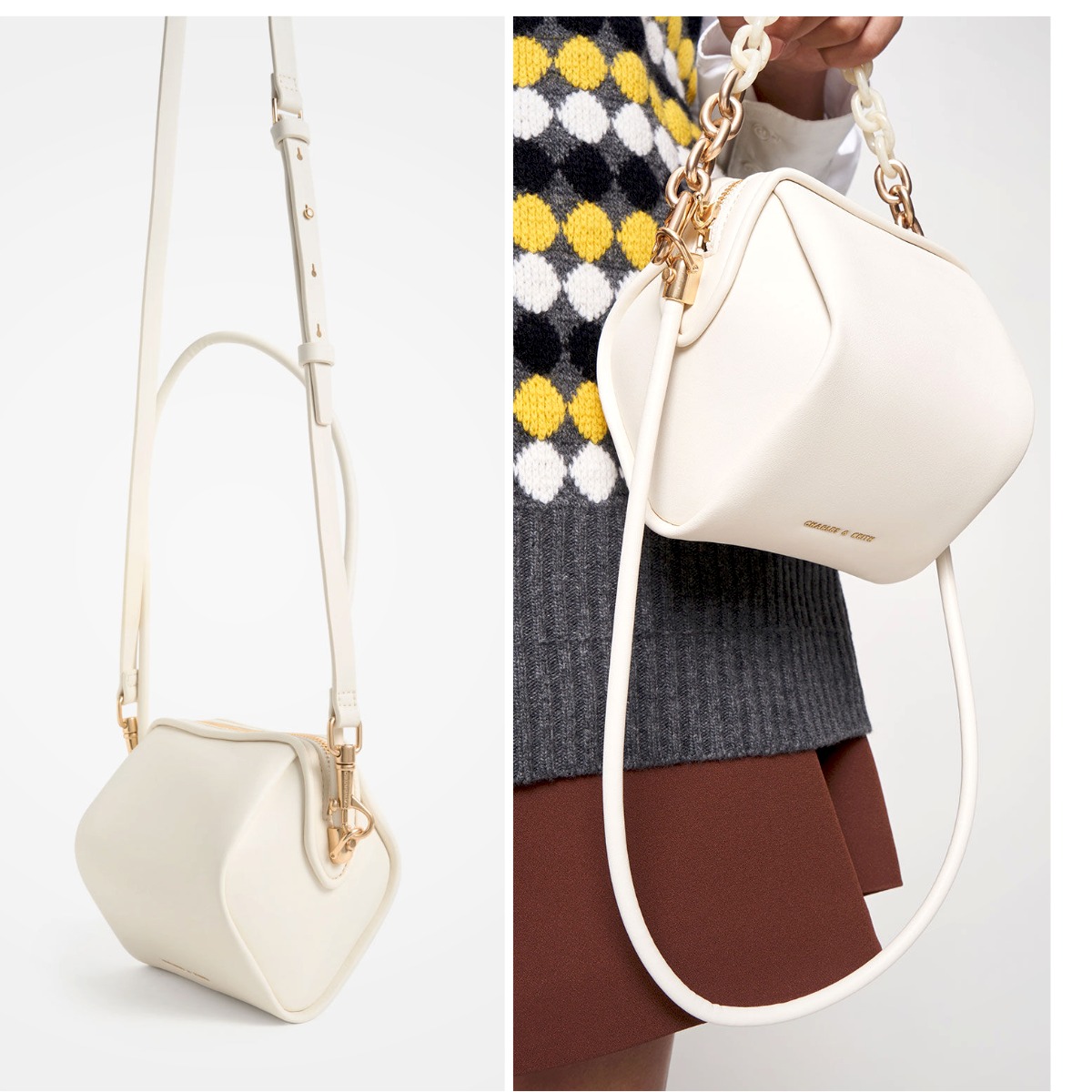 4、Ridley Chain-Link Boxy Bag