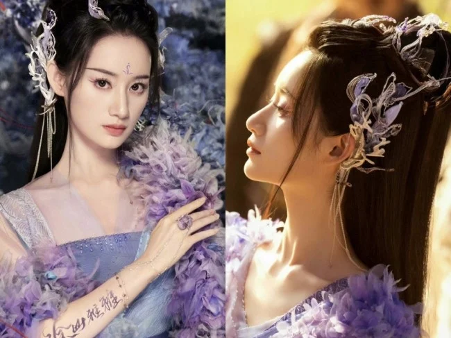 而她待播剧之一的《狐妖小红娘》的服装造型此前还一度出圈