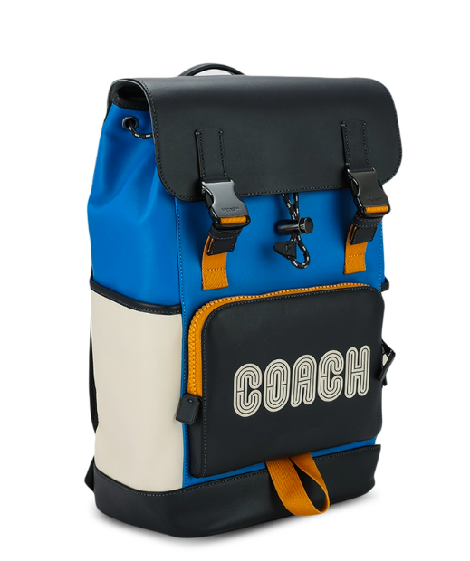 3、Coach Colorblock Track Backpack (nt)