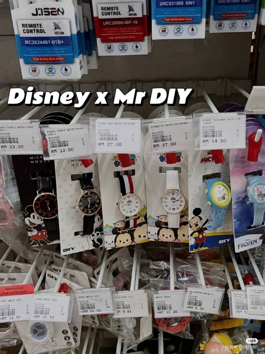 其中，这几款迪士尼「手表」真的是太可爱了
