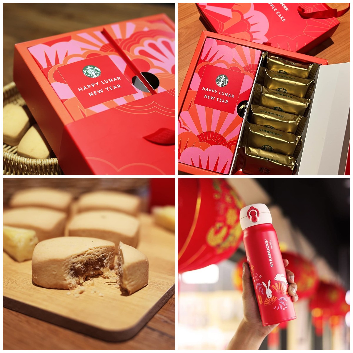 4、Starbucks 凤梨酥礼盒