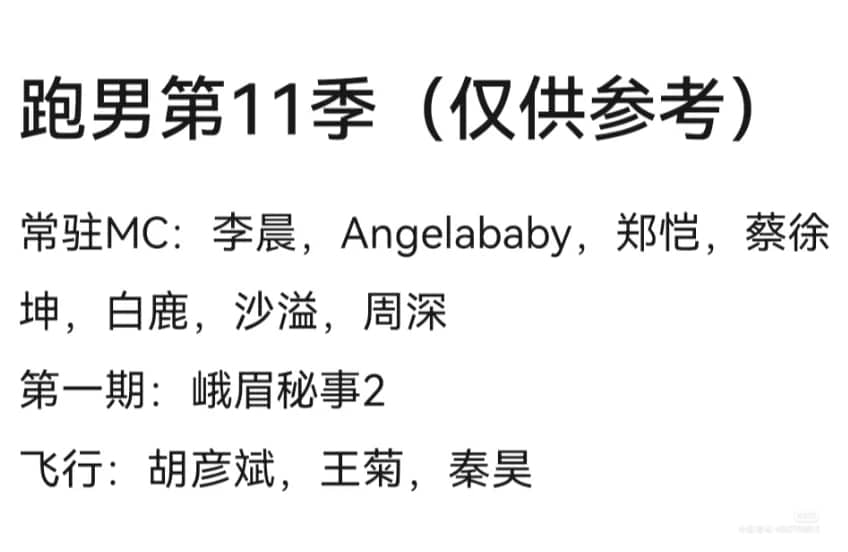 新一季不仅原班人马回归