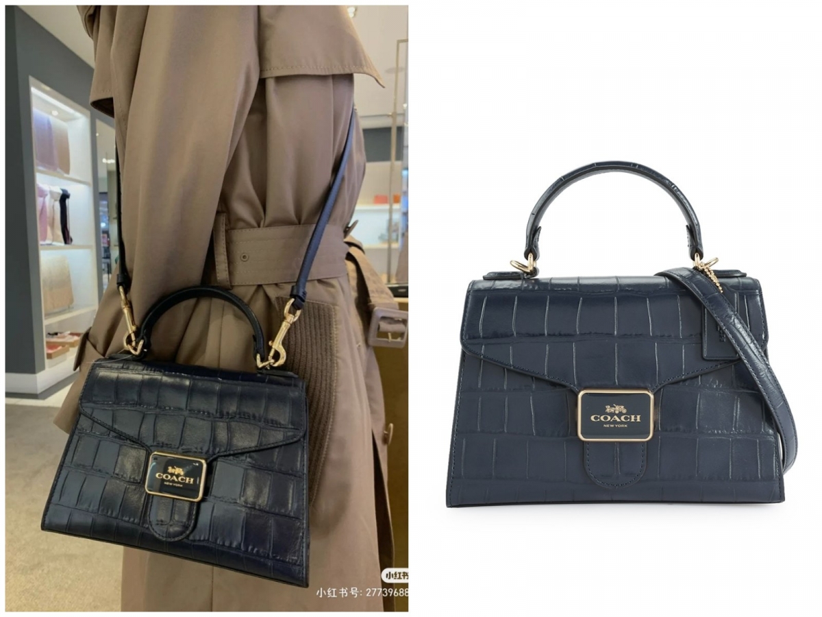 5、Coach Pepper Satchel