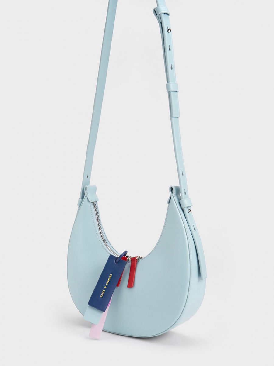 Cockade Crescent Hobo Bag