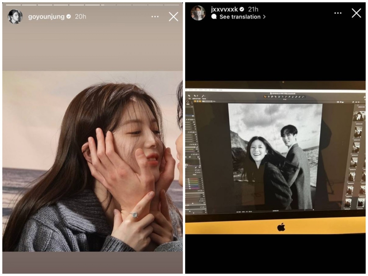大方晒出花絮合照等等