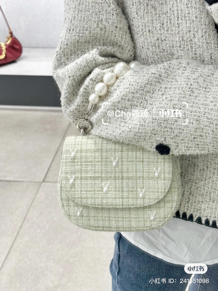 粗花面料给人奢华小香风即视感