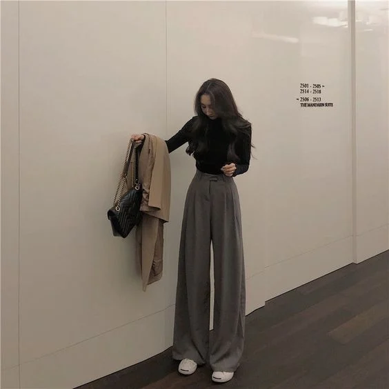 1、阔脚裤
