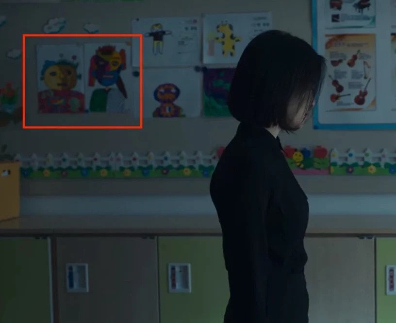 小学布告栏的图画代表着霸凌无人帮