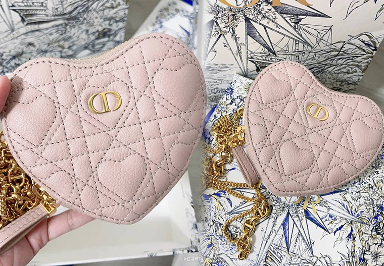 4、DIOR Lady Dior 爱心包