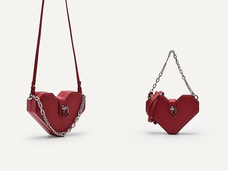 1、PEDRO Eterna 心型单肩包
