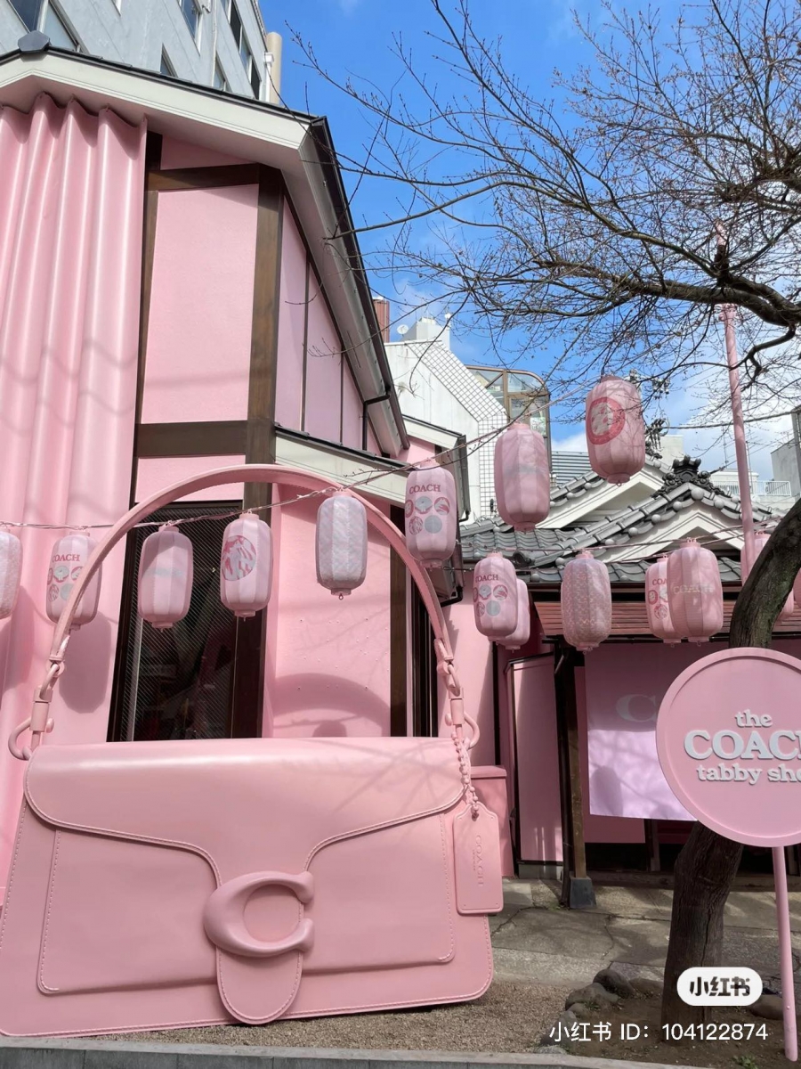coach 粉色快闪活动