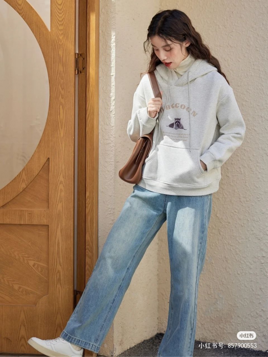  8 个「卫衣显瘦穿法」