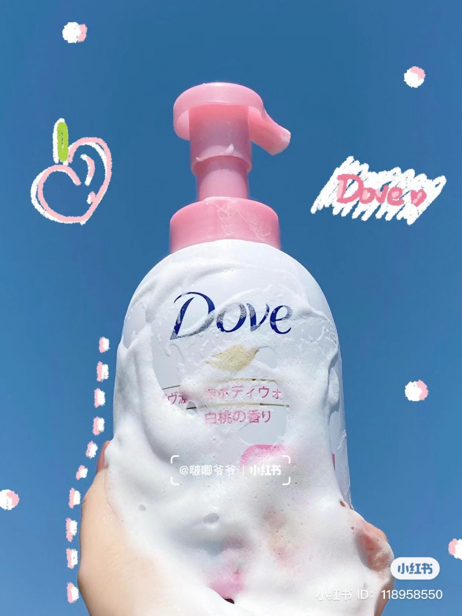 DOVE 沐浴露泡泡