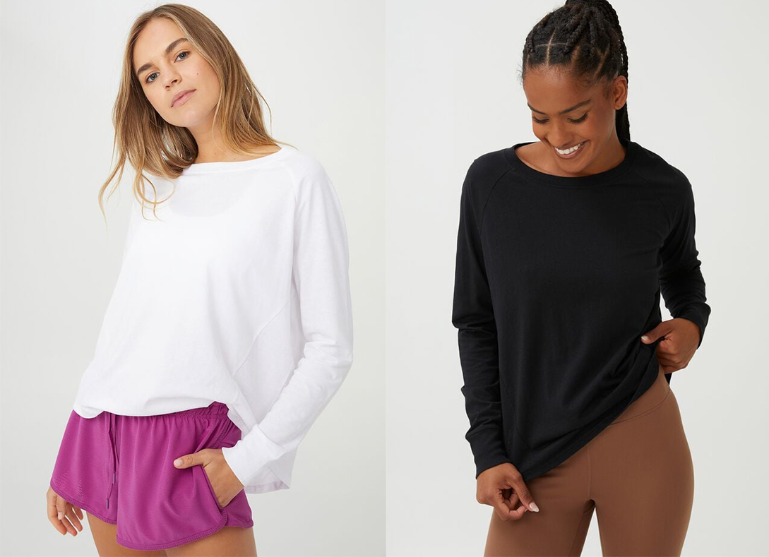 5、Active Rib Long Sleeve Top