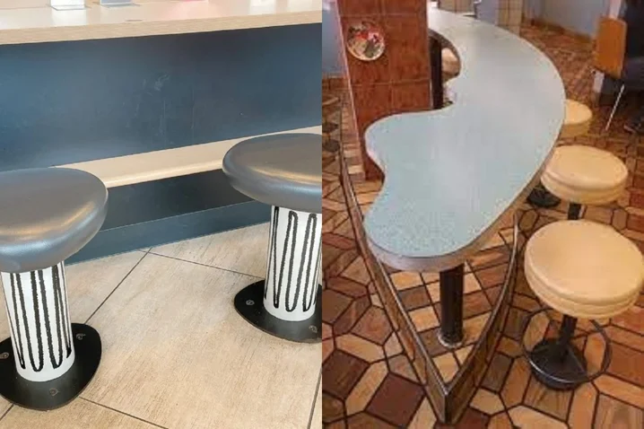 #麦当劳座位不断进化