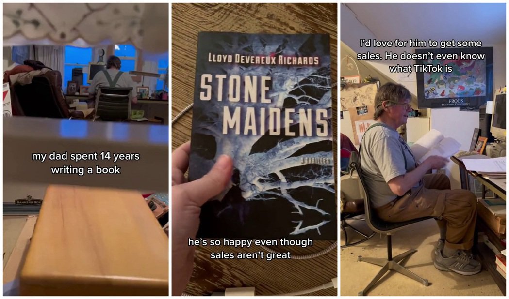 #花14年撰写小说