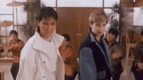 凭借毅力和坚持,杨紫琼为自己争取到了第一个武打角色