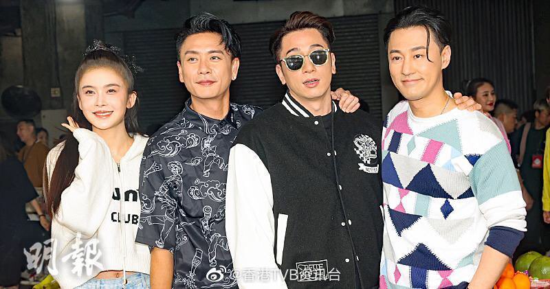 强行和香港三子合照