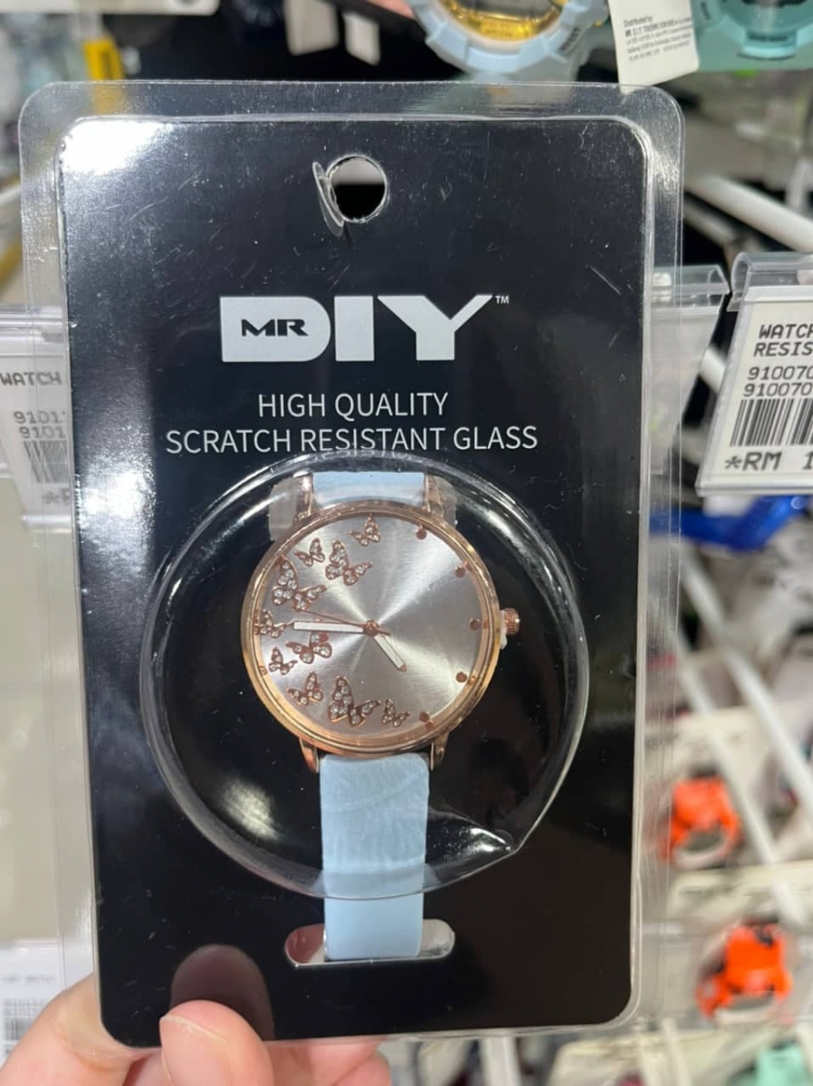 2、浪漫蝴蝶手表