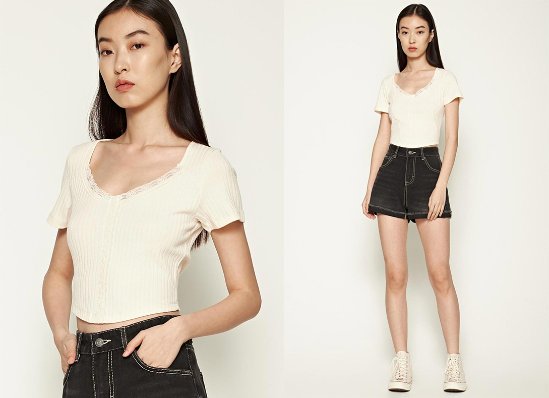 Padini Authentics Essential Short Sleeve Knit Ladies Tee