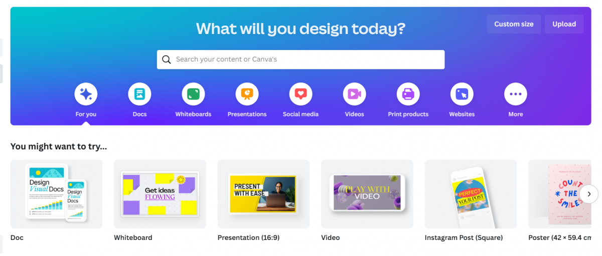 线上设计平台「Canva」主打操作方式简单及使用免费,大大降低了设计门槛