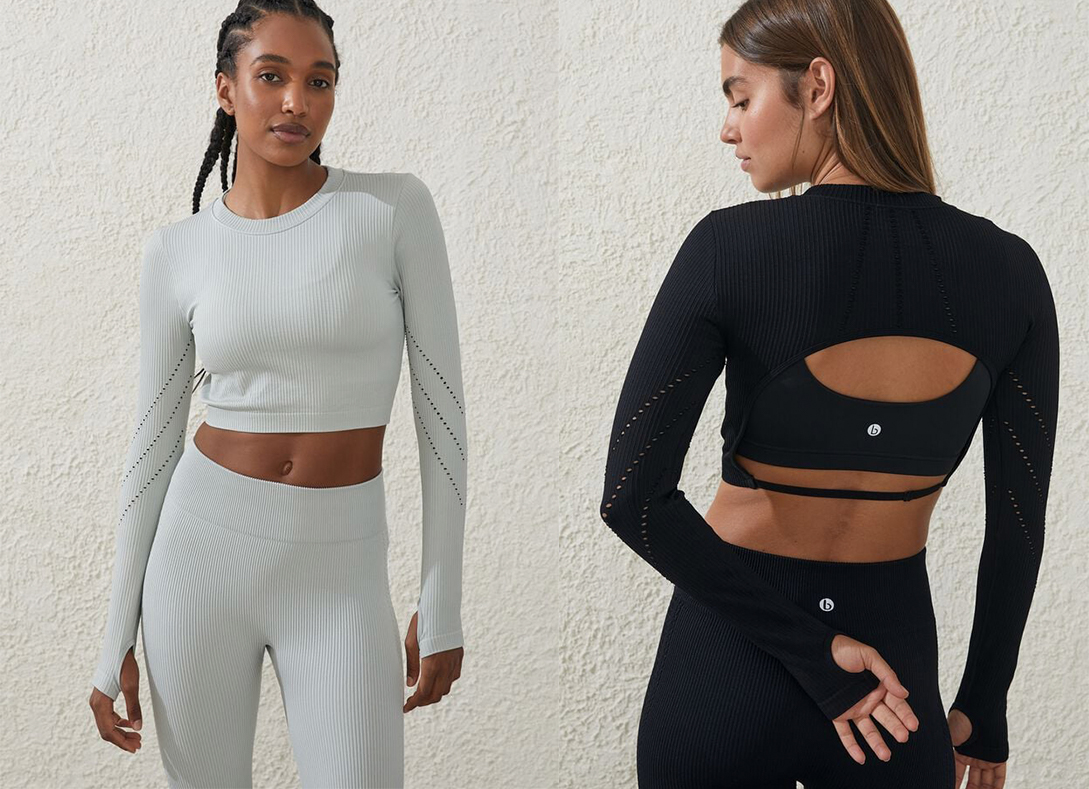 7、Seamless Crochet Longsleeve