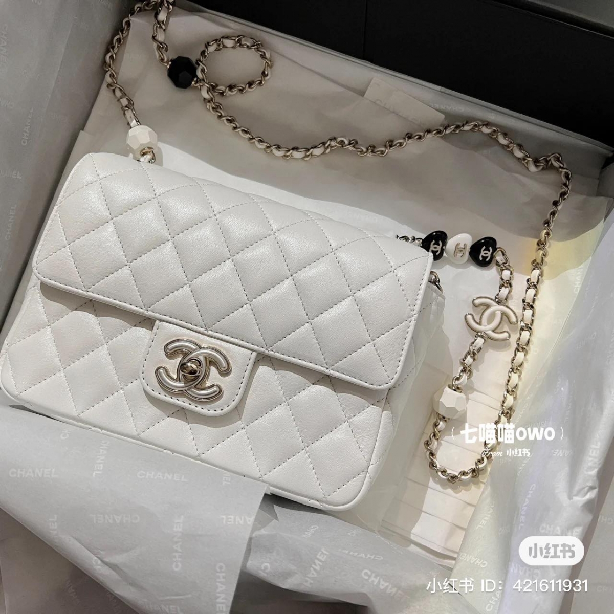 包包的纹理特别细腻