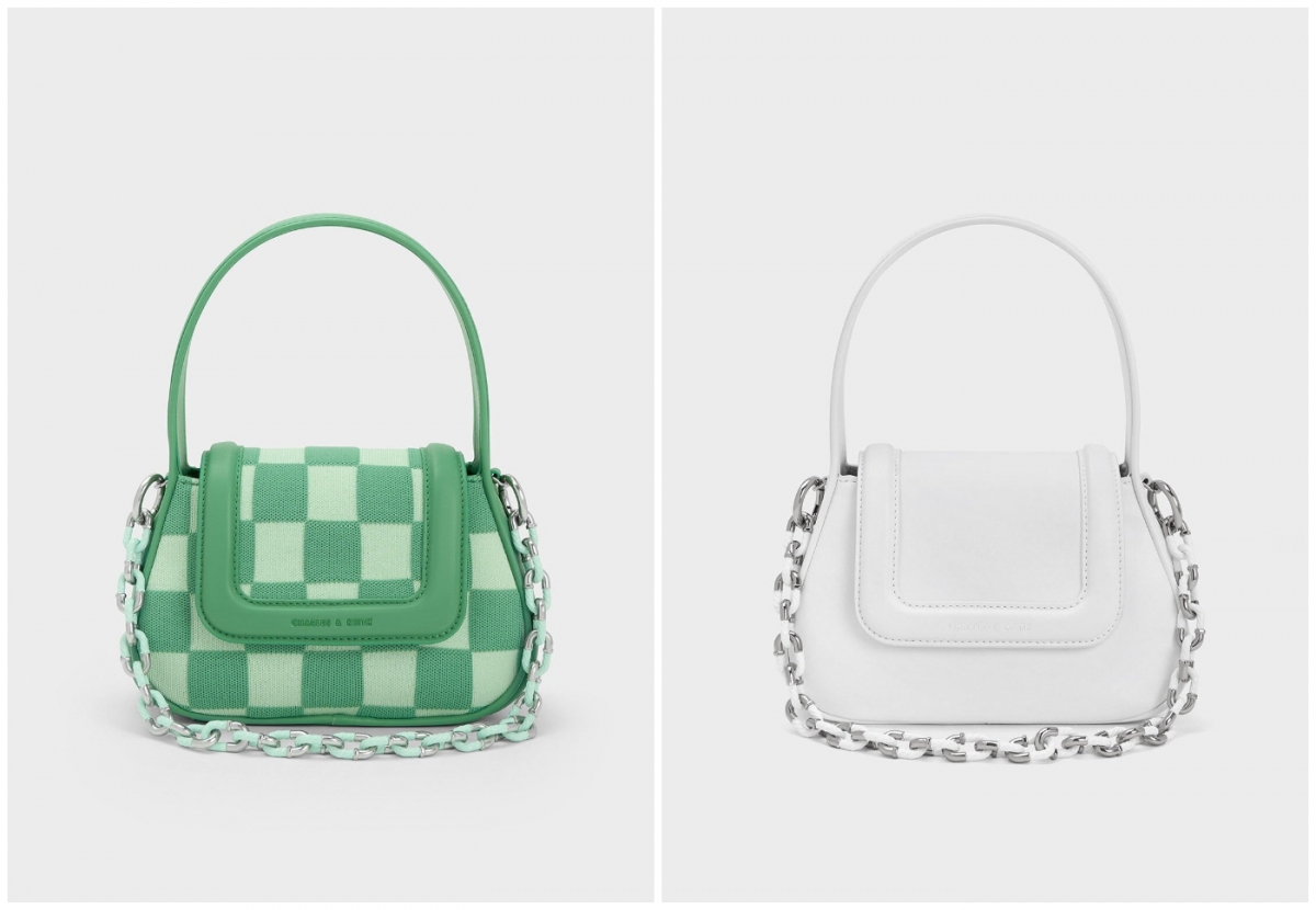 8、Shiloh Checkerboard Top Handle Bag - 其他配色