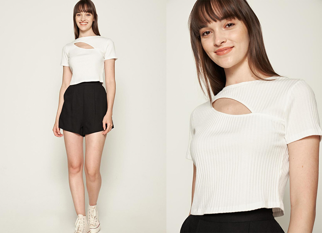 Padini Authentics Essential Short Sleeve Knit Ladies Tee