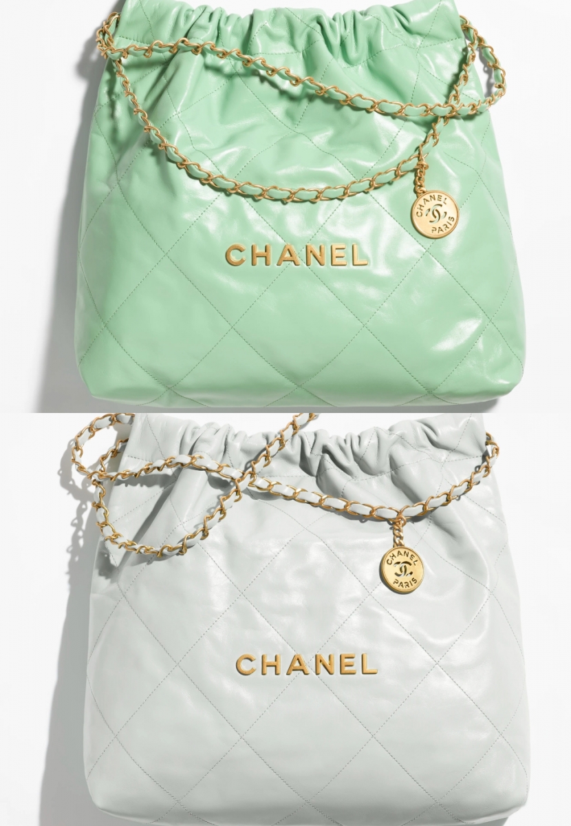 Chanel 22 Handbag - 亮面小牛皮