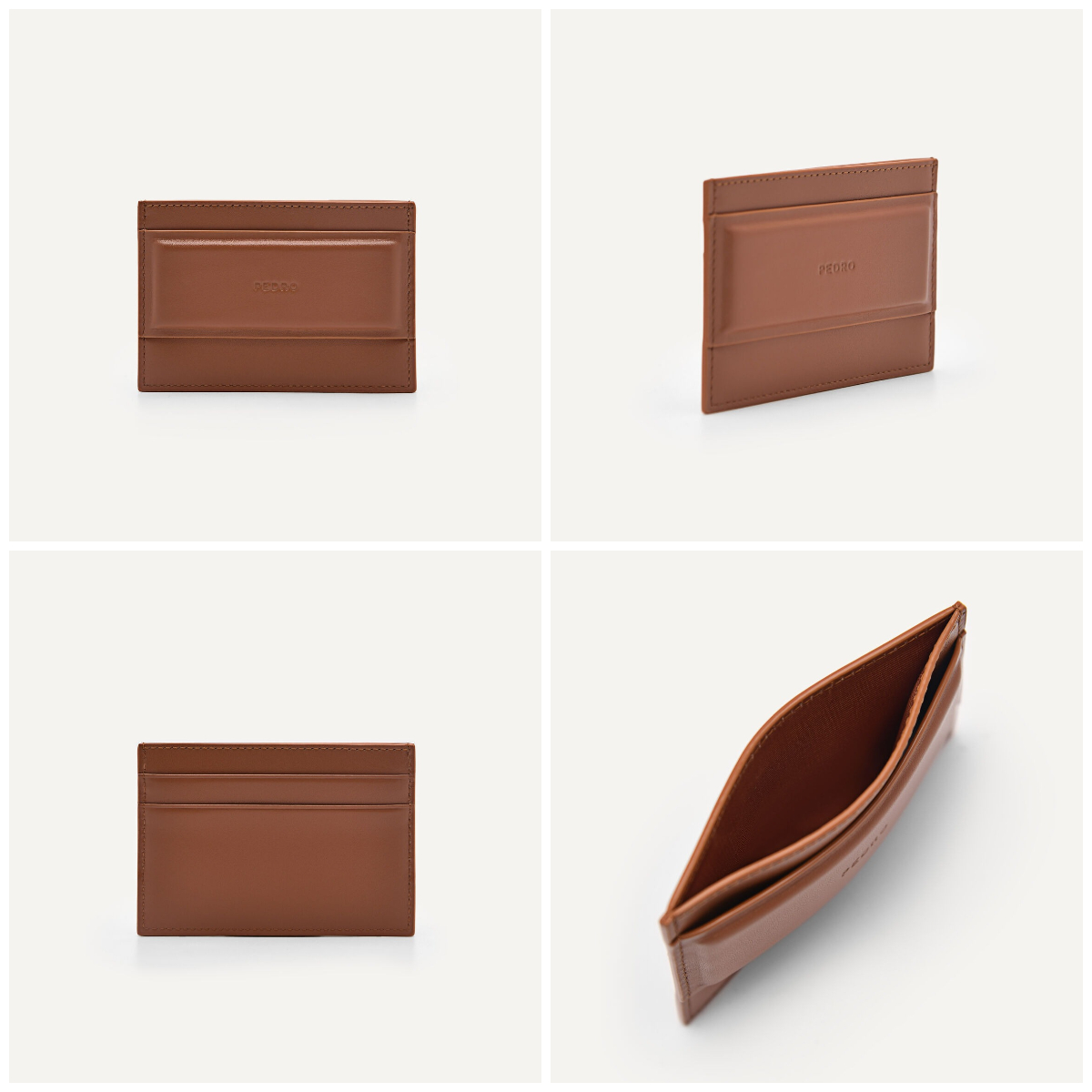 4、PEDRO Studio Leather Card Holder 