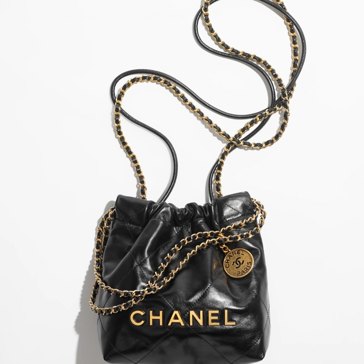 Chanel 22 Mini Handbag - 黑色