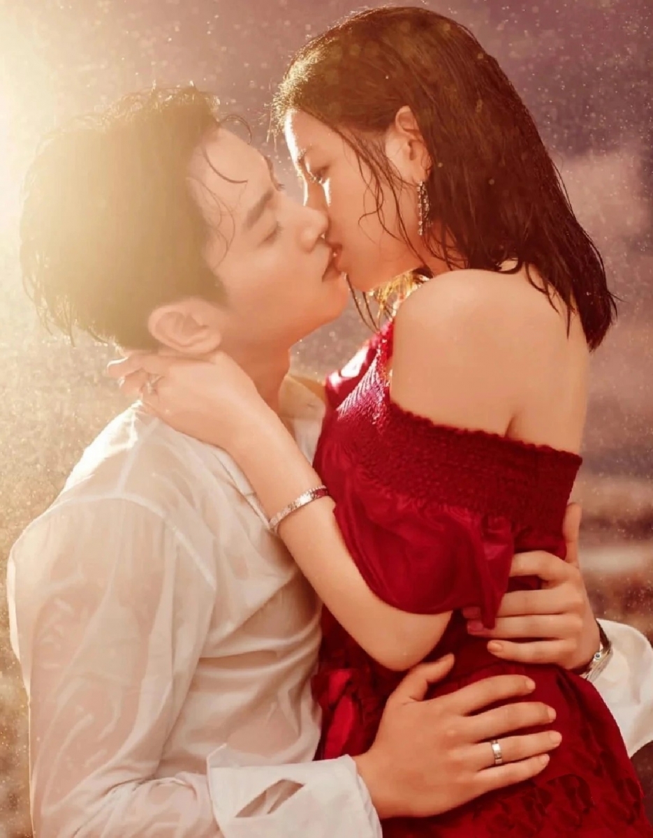 陈晓、陈妍希久违微博互动