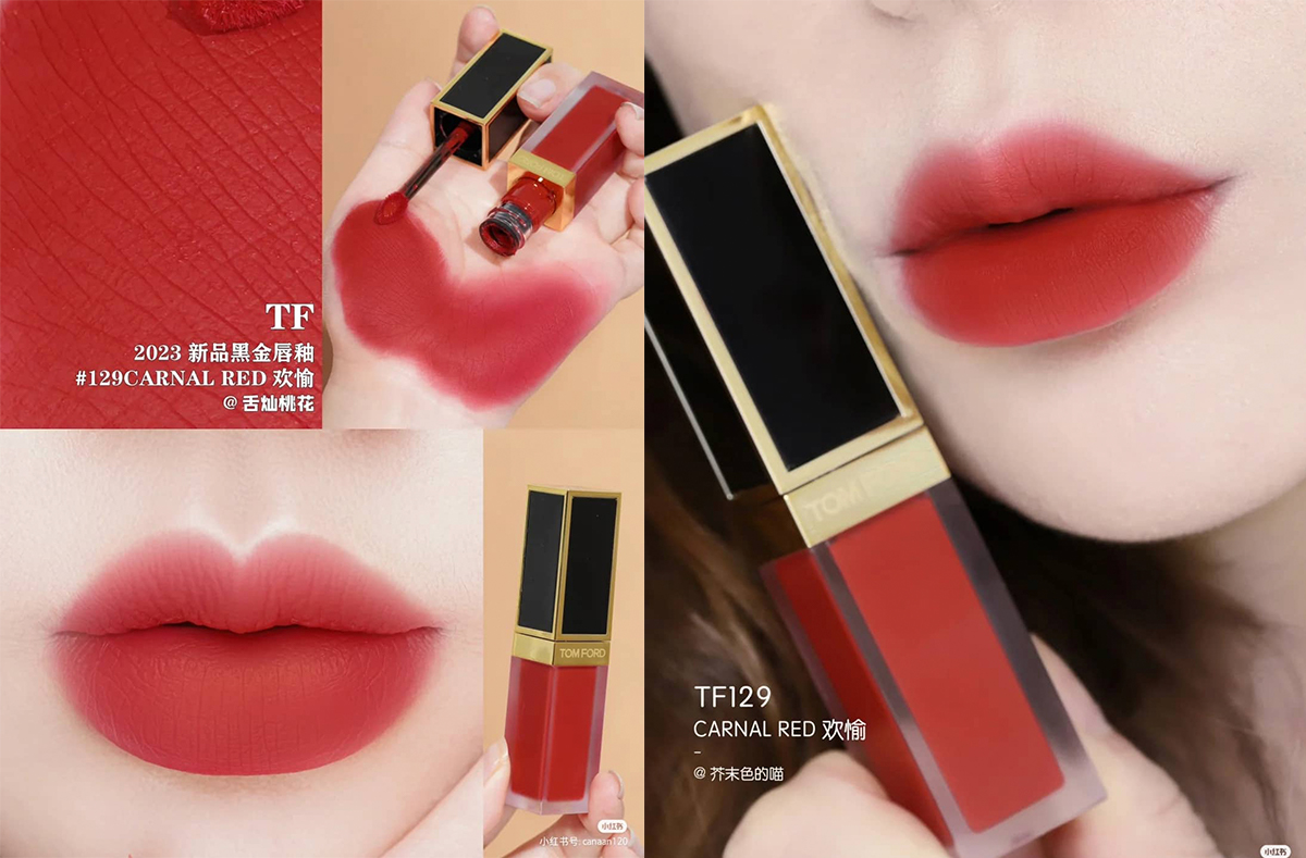 #TF129 CARNAL RED 欢愉