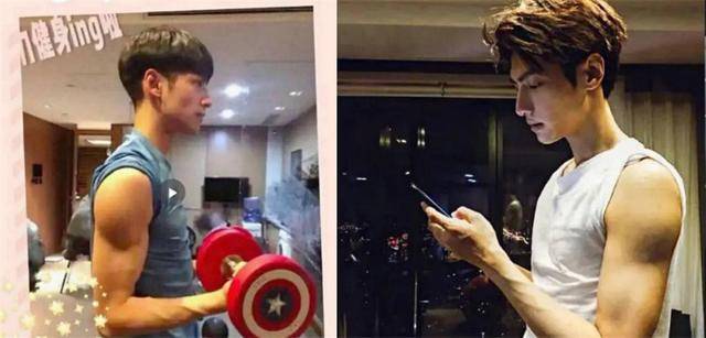 印象中他是有肌肉 可是被人暴打后就暴瘦