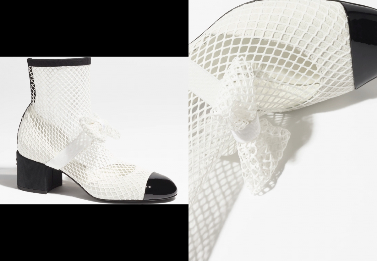 4、Mary Janes Resille, Kid Suede & Patent Calfskin
