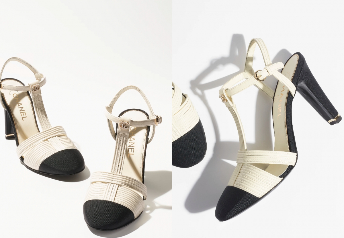 1、Open Shoes Lambskin & Grosgrain