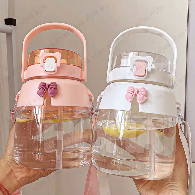 蝴蝶结可爱大肚水瓶