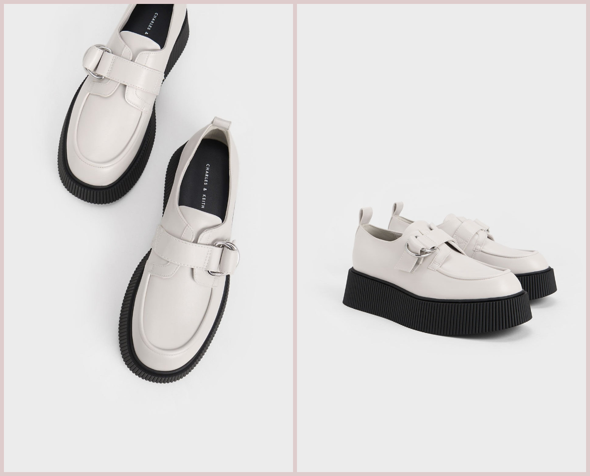 4、Cordova Buckled Platform Loafers