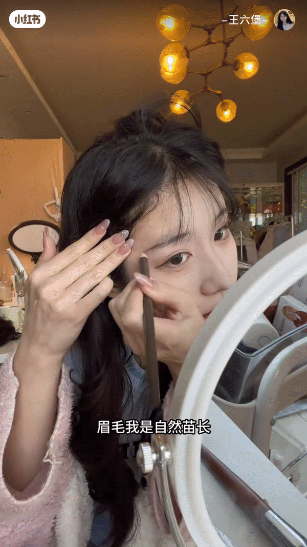 Step 6：眉毛、口红、水钻