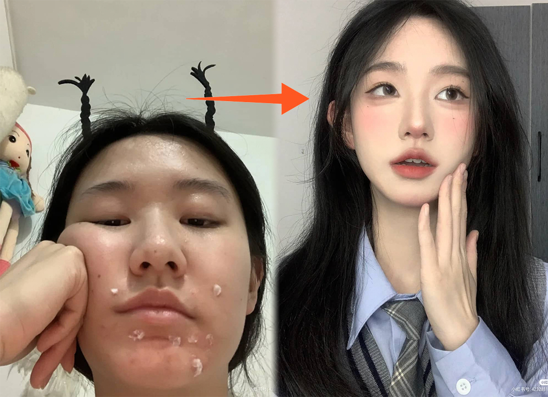 韩系女高中生「清新淡雅『日常妆』」