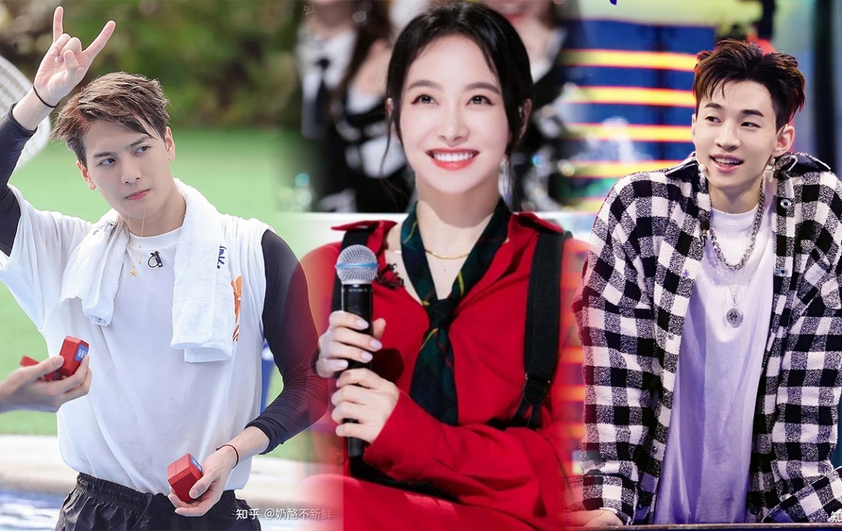 王嘉尔、宋茜和刘宪华