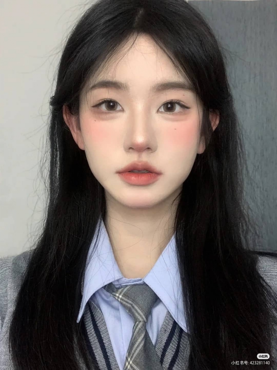 韩系女高中生「清新淡雅『日常妆』」