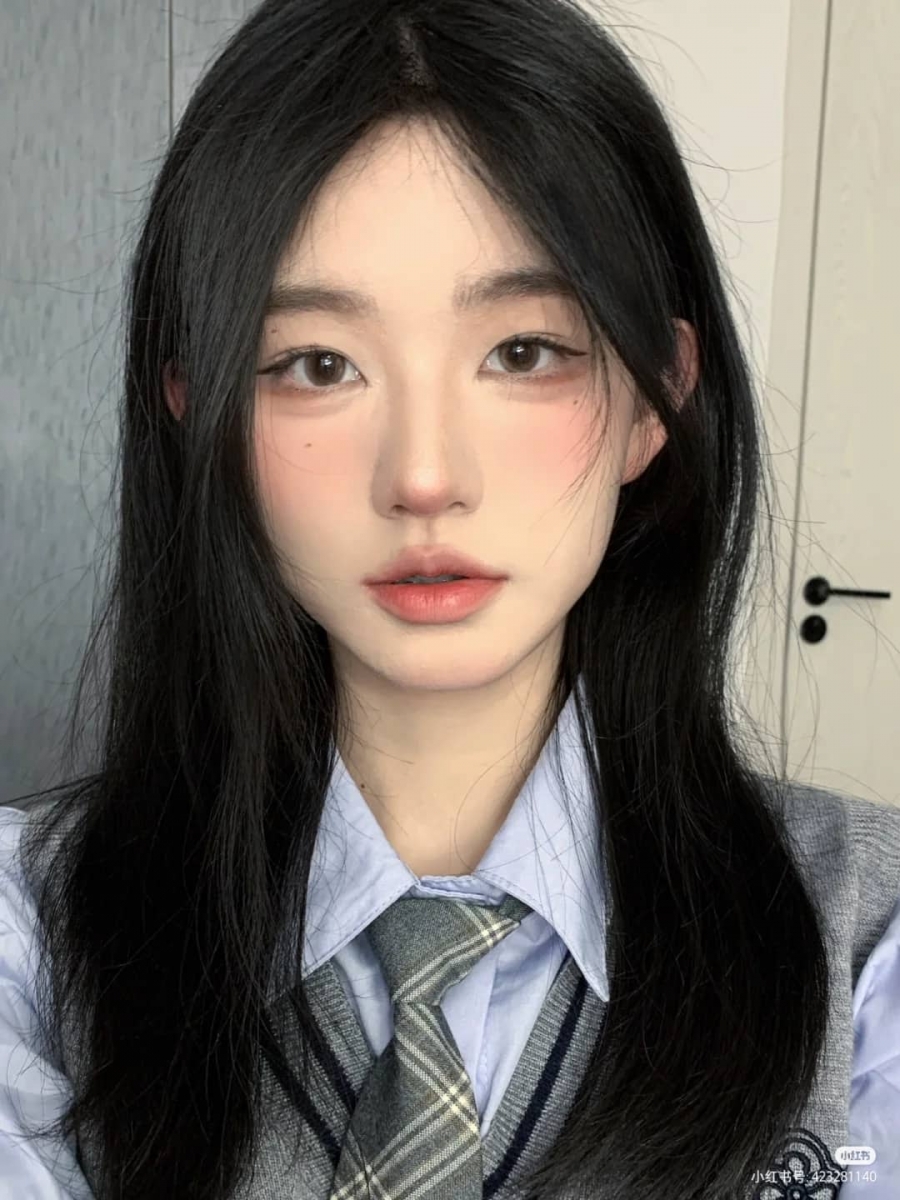 韩系女高中生「清新淡雅『日常妆』」