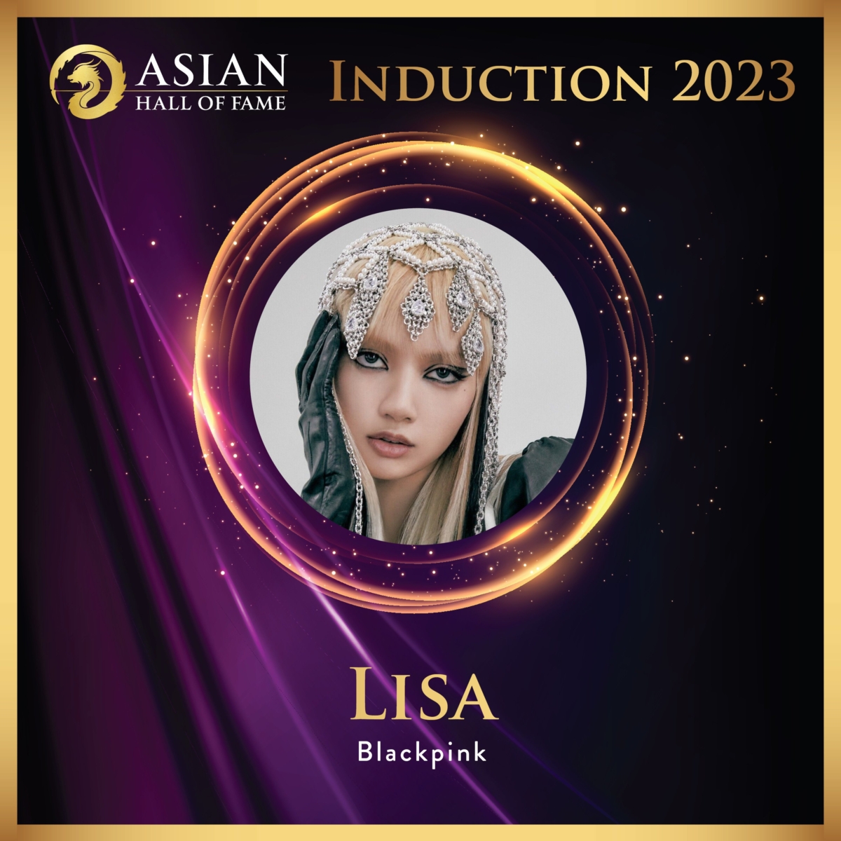 Lisa 还被「亚洲名人堂」(Asian Hall of Fame)提名